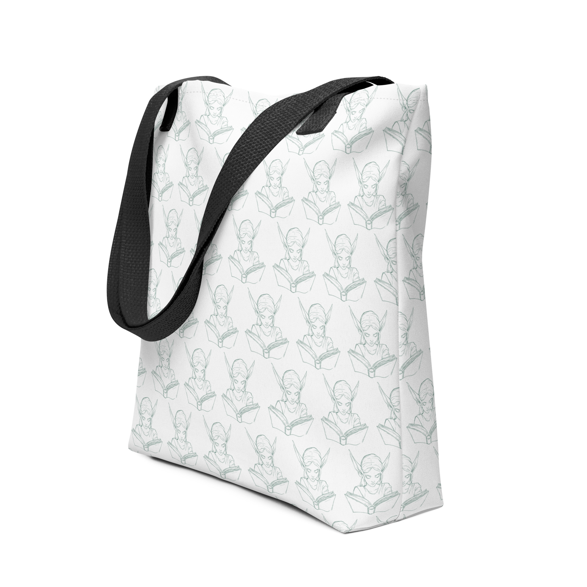"ElfElm Publishing Logo Elf" Tote bag - Image 2