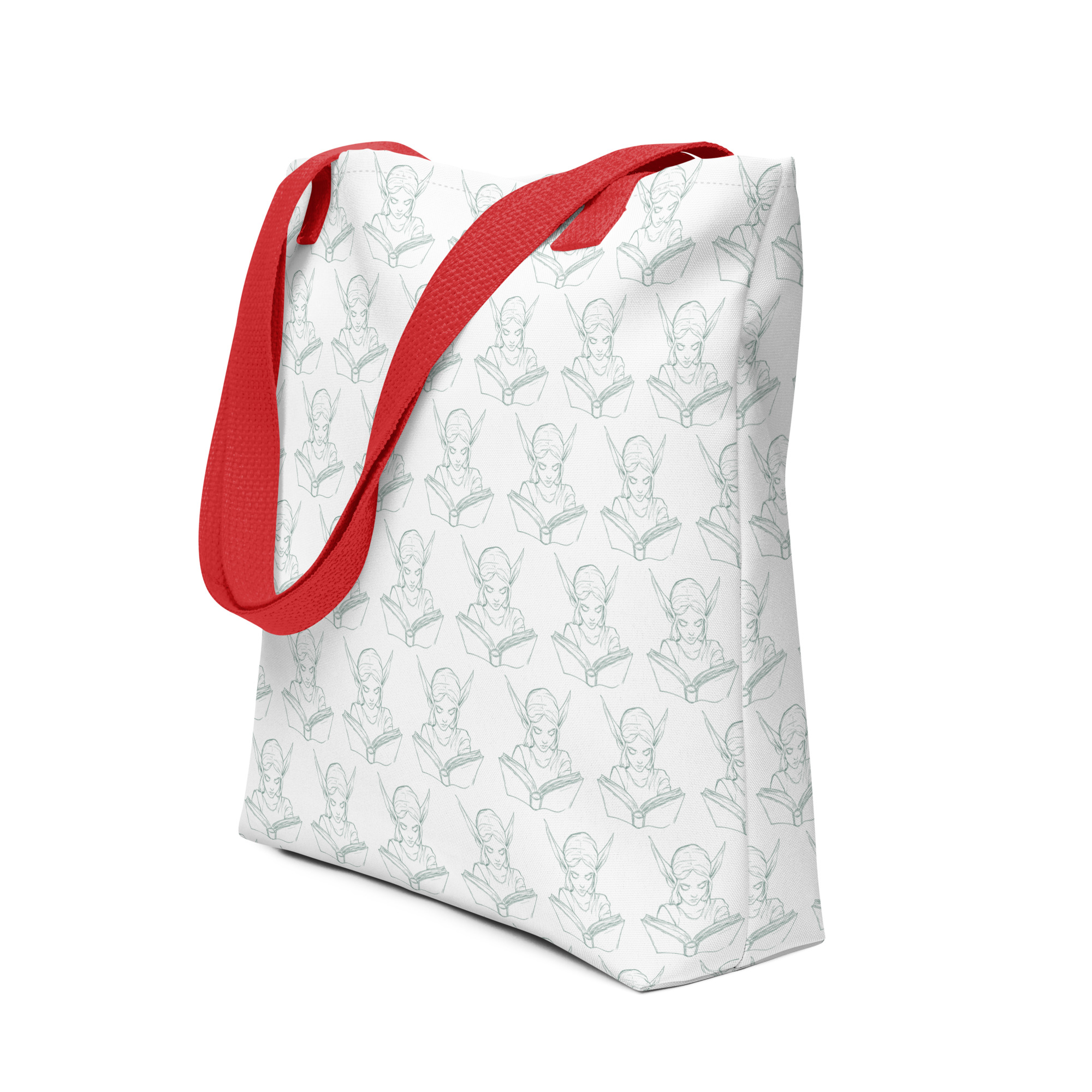 "ElfElm Publishing Logo Elf" Tote bag - Image 3