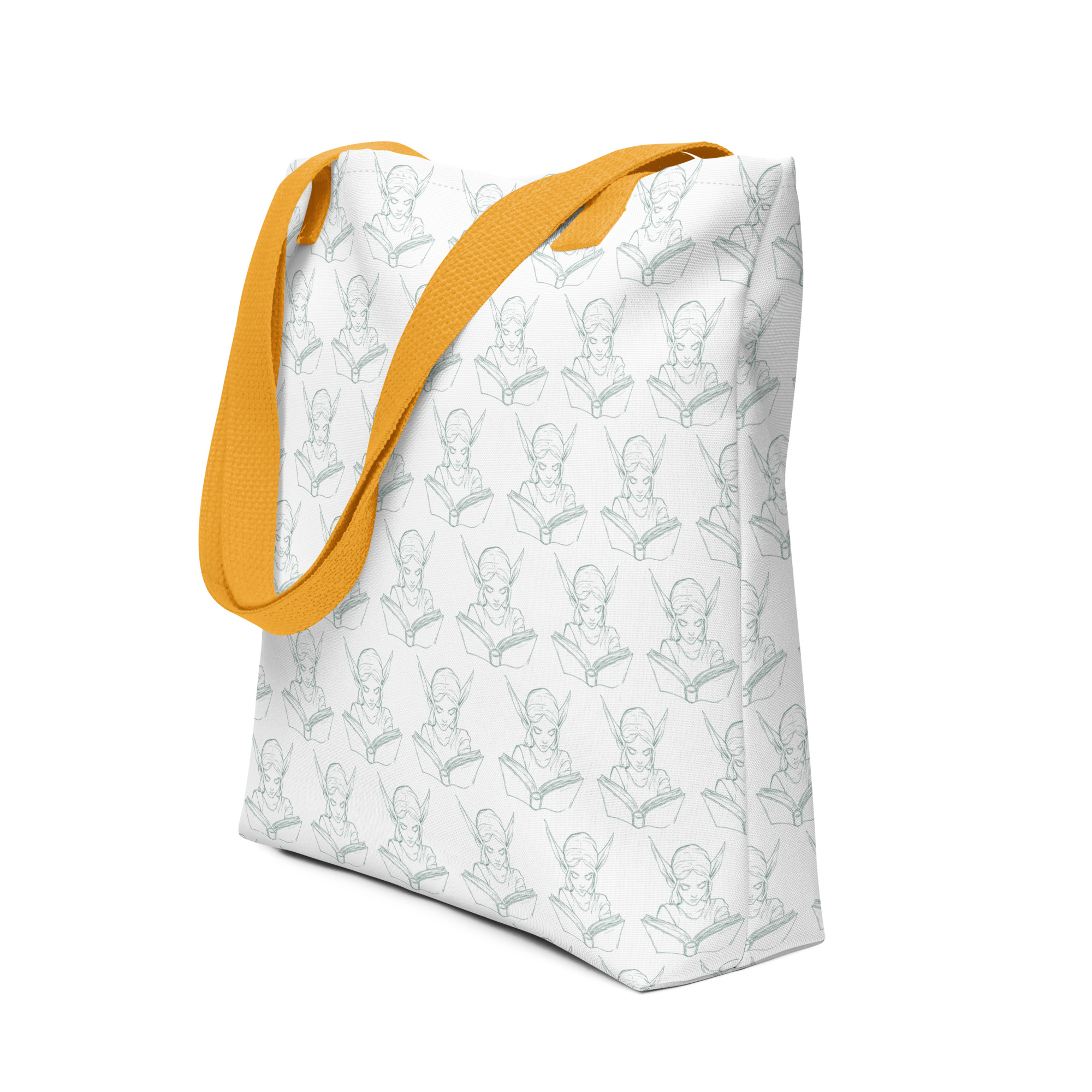 "ElfElm Publishing Logo Elf" Tote bag