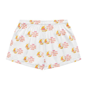 "Read Past My Bedtime" Women’s pajama shorts