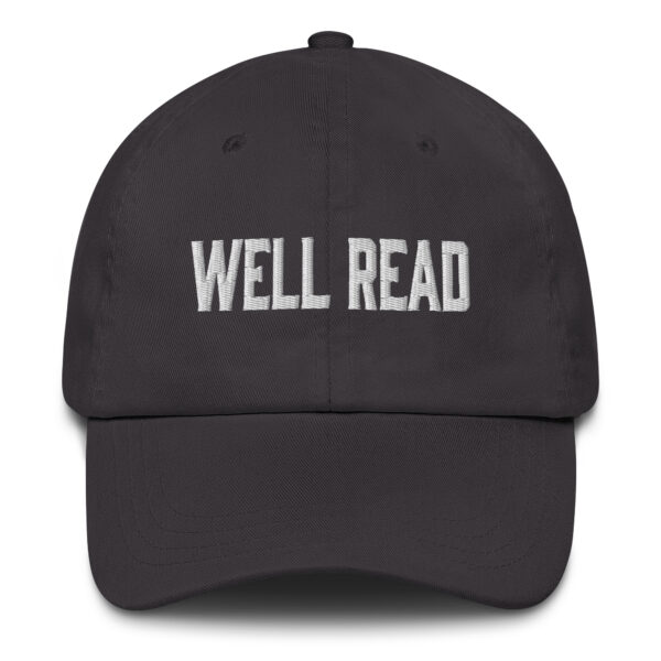 "Well Read" Dad hat - Image 6