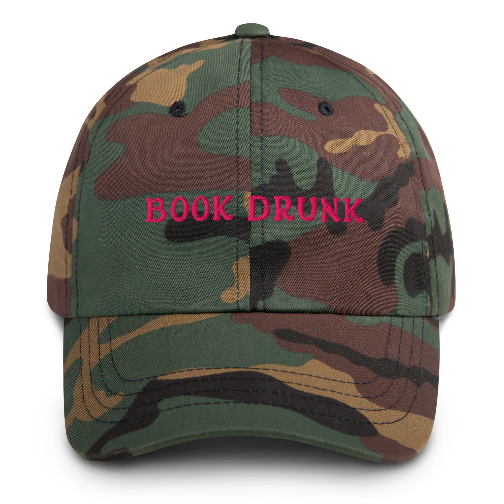 "Book Drunk" Dad hat - Image 6