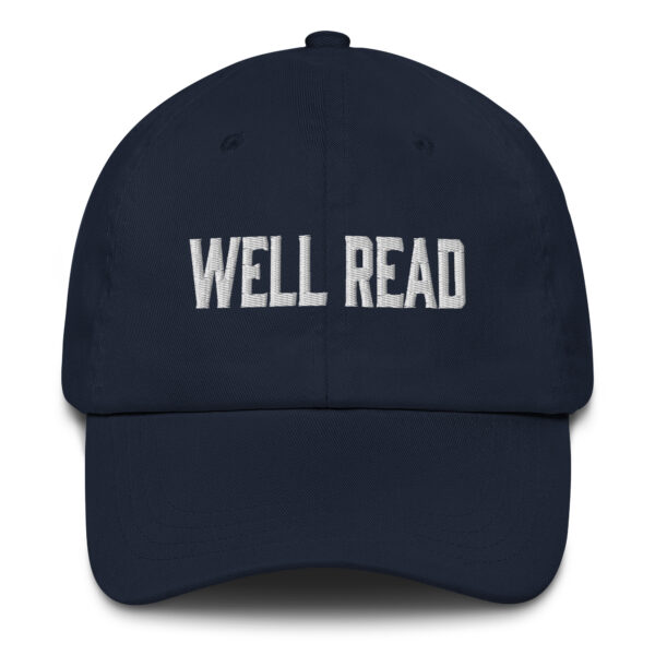 "Well Read" Dad hat - Image 3
