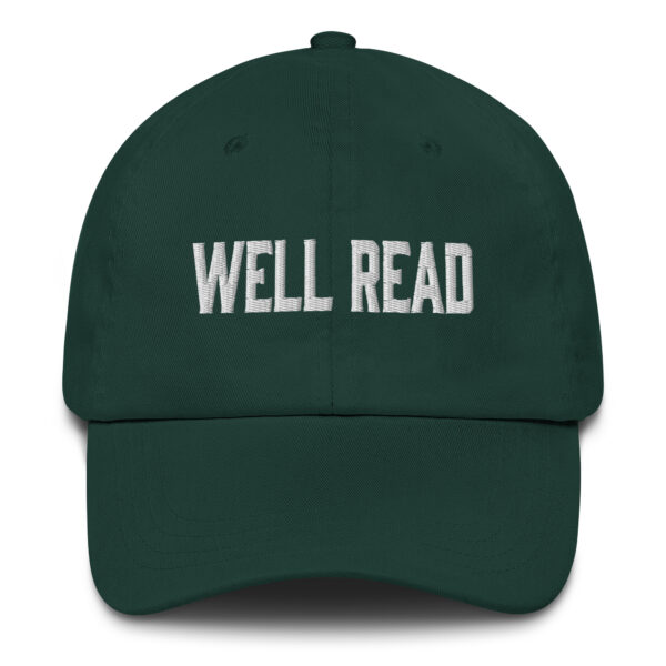 "Well Read" Dad hat - Image 5