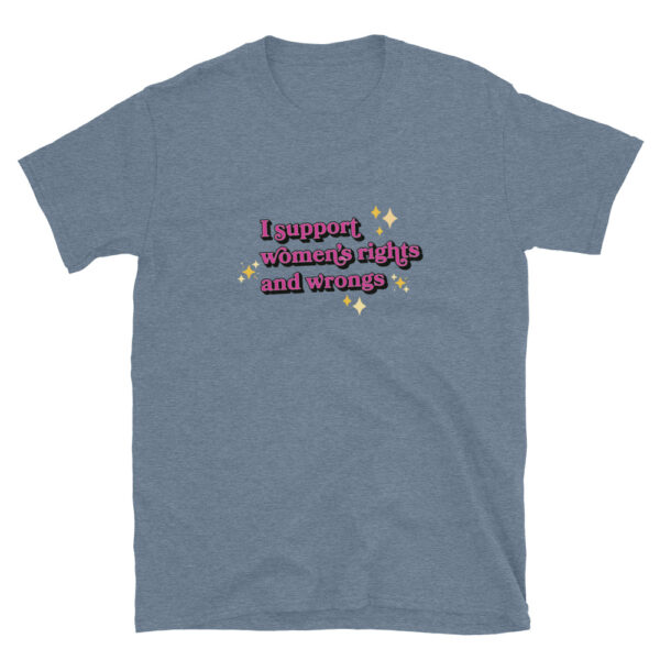 "Women’s Rights and Wrongs" Short-Sleeve Unisex T-Shirt
