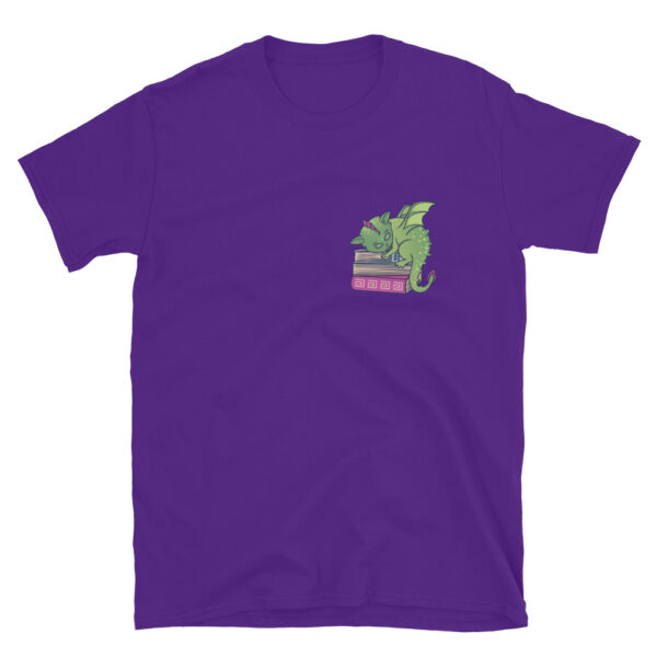 "Book Dragon" Short-Sleeve Unisex T-Shirt