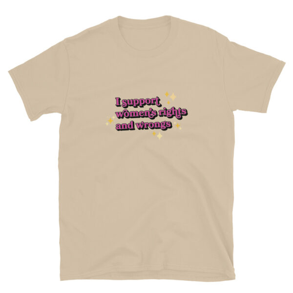 "Women’s Rights and Wrongs" Short-Sleeve Unisex T-Shirt - Image 8