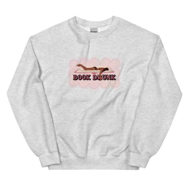 "Book Drunk" Unisex Sweatshirt - Image 11
