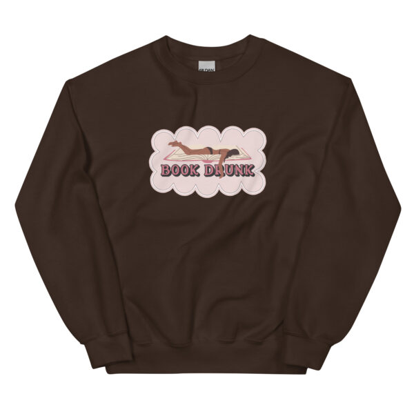 "Book Drunk" Unisex Sweatshirt - Image 3