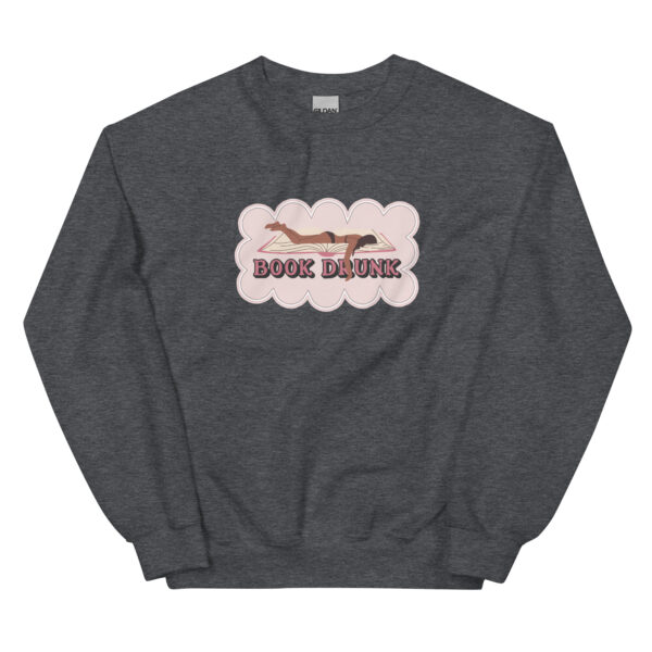 "Book Drunk" Unisex Sweatshirt - Image 5