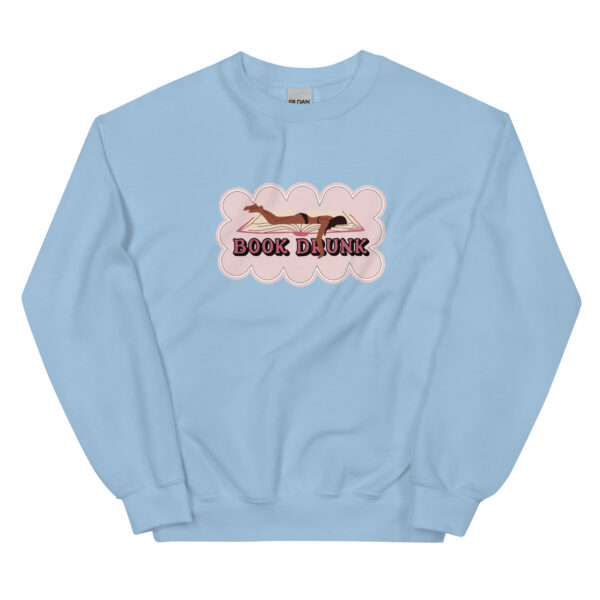 "Book Drunk" Unisex Sweatshirt - Image 8