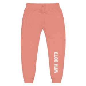 "WFH OOTD" Unisex fleece sweatpants