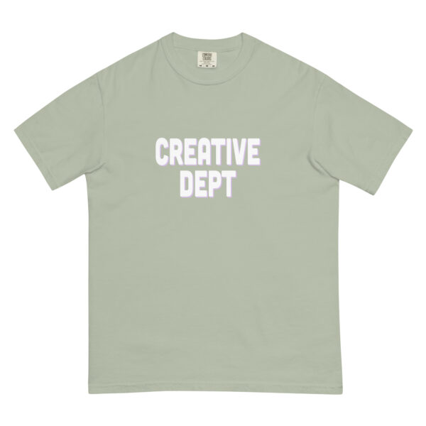 "Creative Dept" Unisex garment-dyed heavyweight t-shirt - Image 9