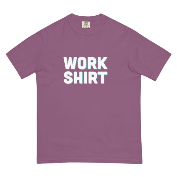 "Work Shirt" Unisex garment-dyed heavyweight t-shirt - Image 7