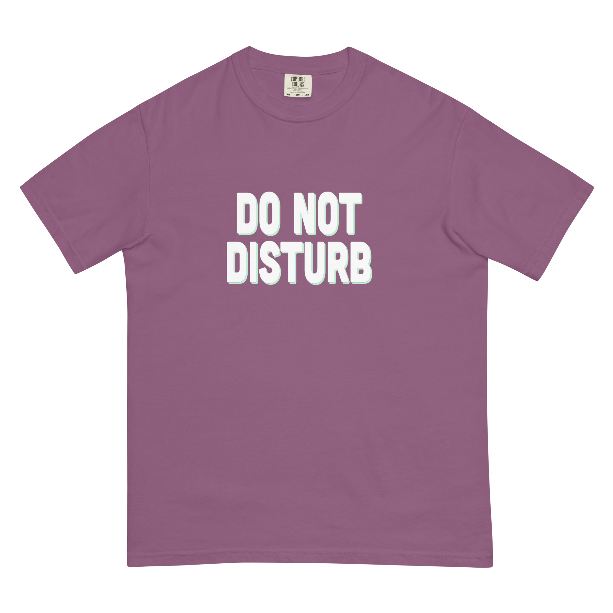 "Do Not Disturb" Unisex garment-dyed heavyweight t-shirt - Image 6