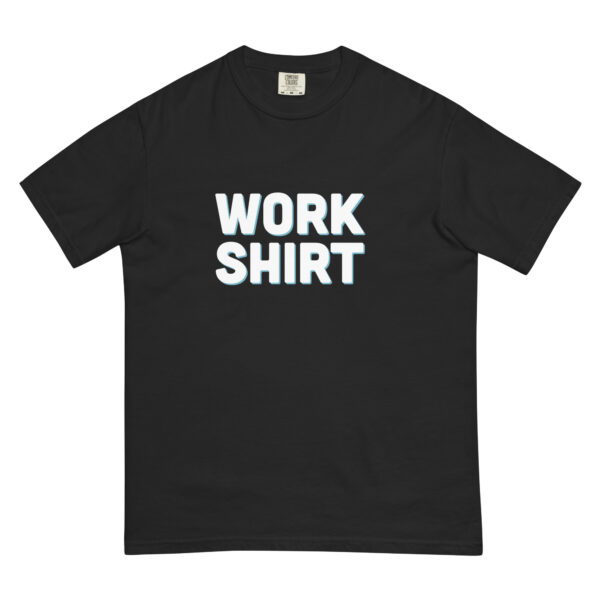 "Work Shirt" Unisex garment-dyed heavyweight t-shirt - Image 2