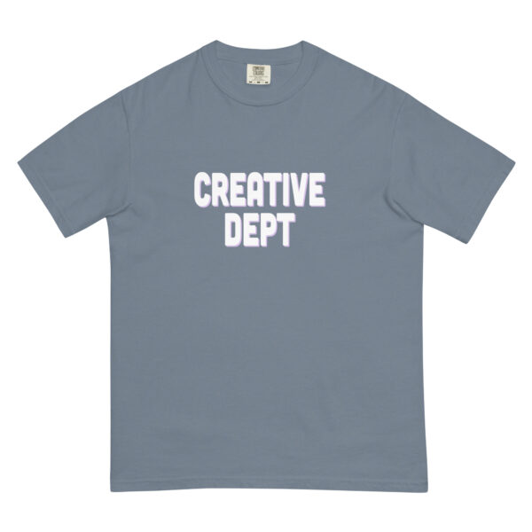 "Creative Dept" Unisex garment-dyed heavyweight t-shirt - Image 8