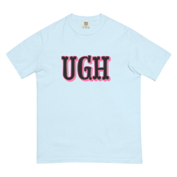 "UGH" Unisex garment-dyed heavyweight t-shirt - Image 6