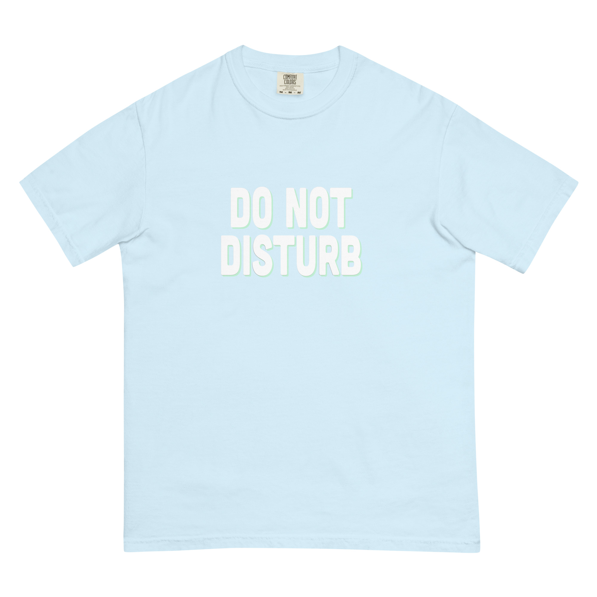 "Do Not Disturb" Unisex garment-dyed heavyweight t-shirt - Image 13