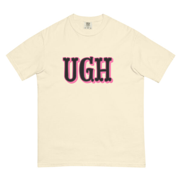 "UGH" Unisex garment-dyed heavyweight t-shirt - Image 7