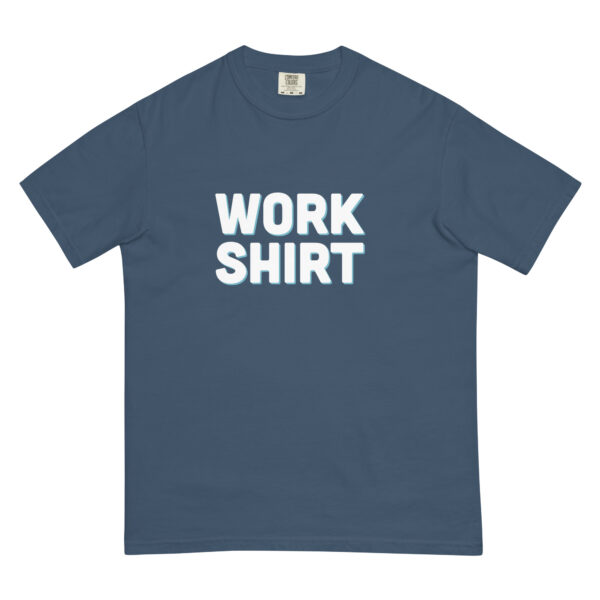 "Work Shirt" Unisex garment-dyed heavyweight t-shirt - Image 4