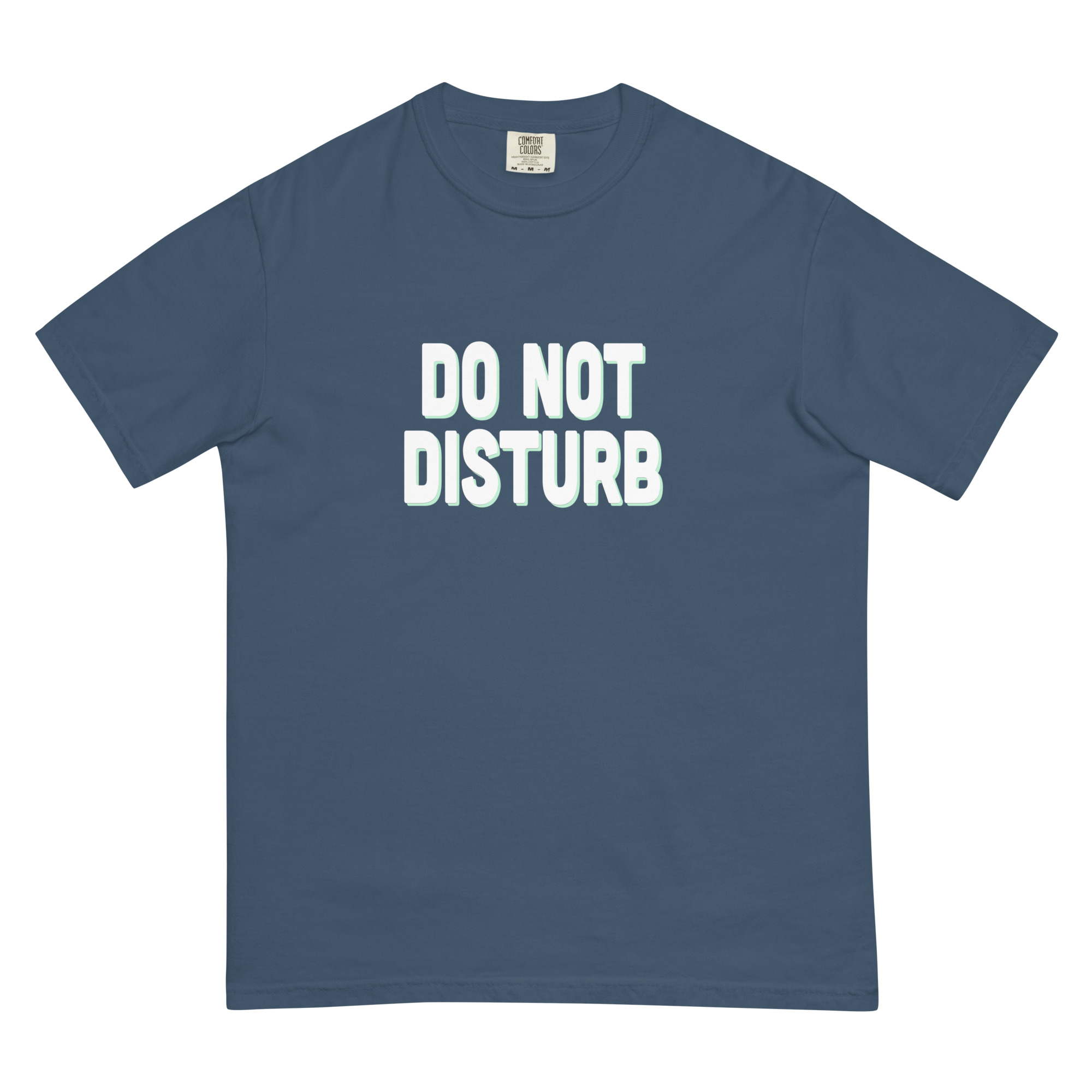 "Do Not Disturb" Unisex garment-dyed heavyweight t-shirt - Image 4