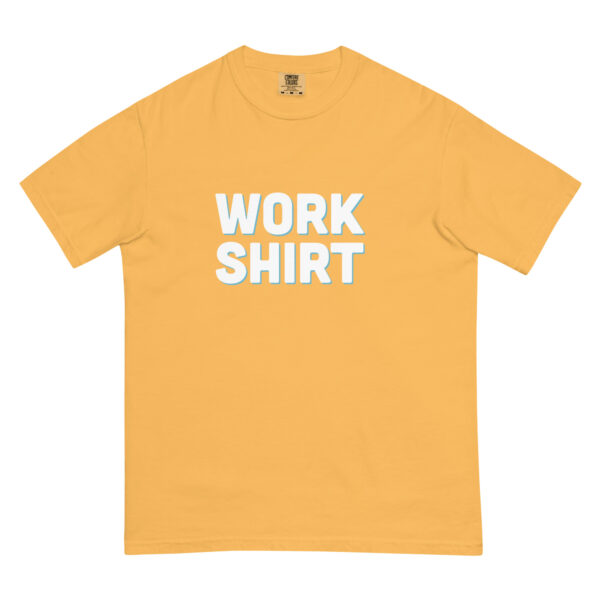 "Work Shirt" Unisex garment-dyed heavyweight t-shirt - Image 10