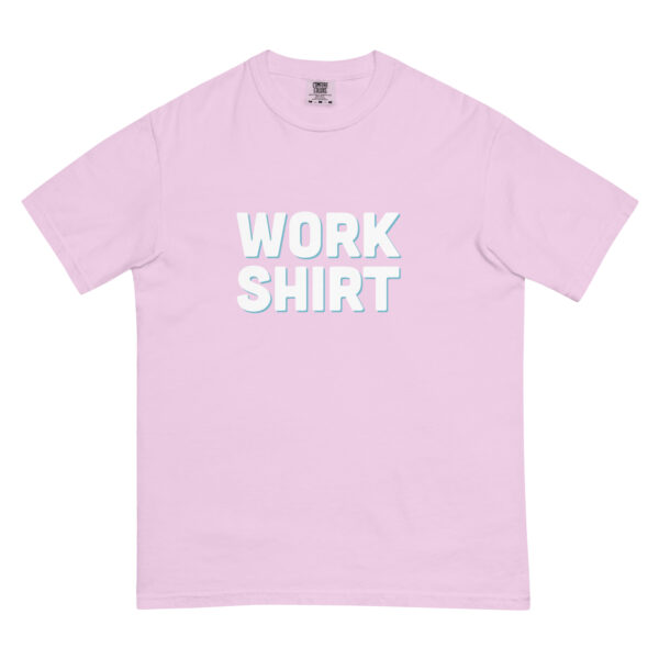 "Work Shirt" Unisex garment-dyed heavyweight t-shirt - Image 11