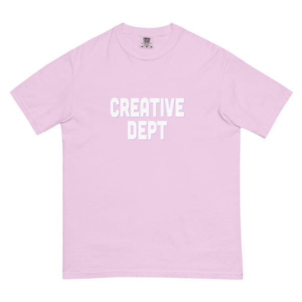 "Creative Dept" Unisex garment-dyed heavyweight t-shirt - Image 11