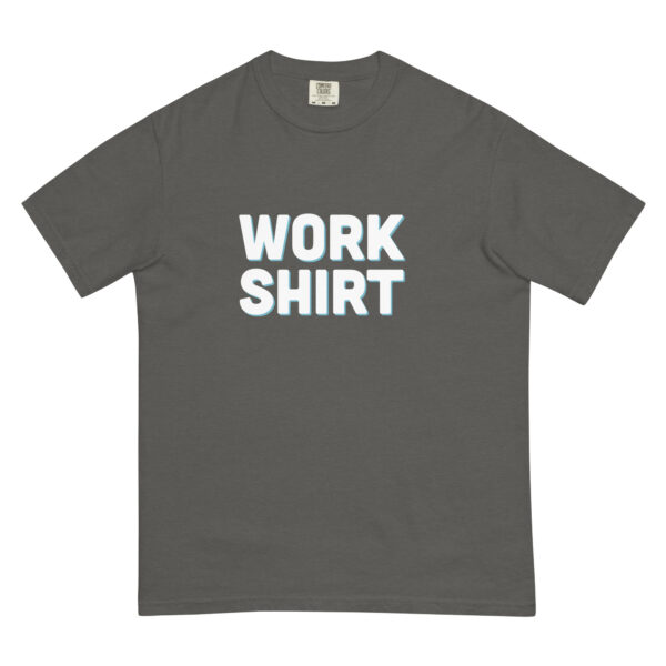 "Work Shirt" Unisex garment-dyed heavyweight t-shirt - Image 5