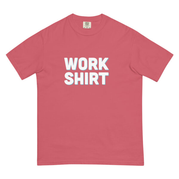 "Work Shirt" Unisex garment-dyed heavyweight t-shirt - Image 8