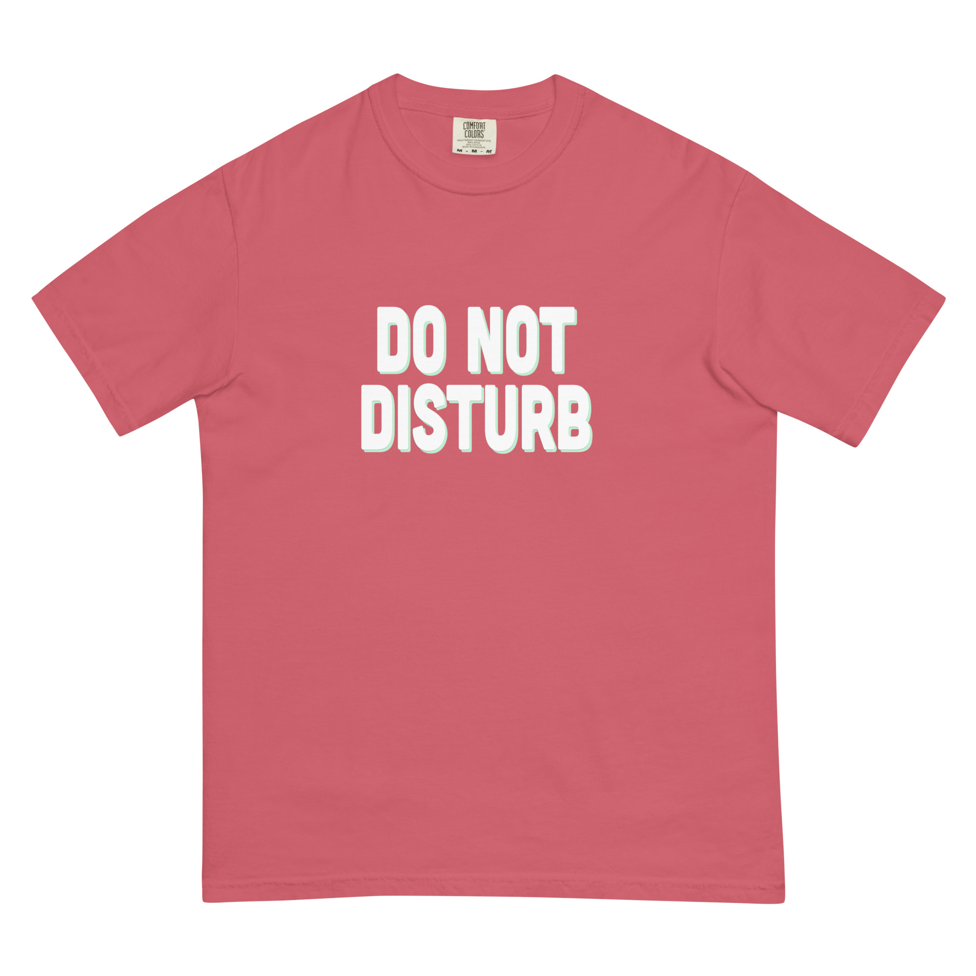 "Do Not Disturb" Unisex garment-dyed heavyweight t-shirt - Image 7