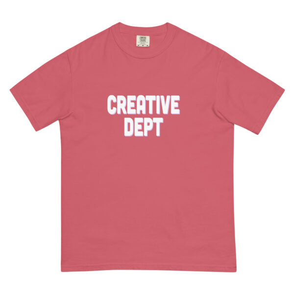 "Creative Dept" Unisex garment-dyed heavyweight t-shirt - Image 7