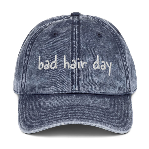 "Bad Hair Day" Vintage Cotton Twill Cap